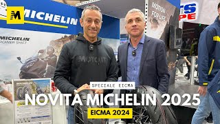 EICMA 2024  Novità Michelin 2025 [upl. by Mcclenaghan]