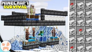 MINECRAFT 118 IRON FARM  Minecraft 118 Survival Episode 6 [upl. by Vidovic]