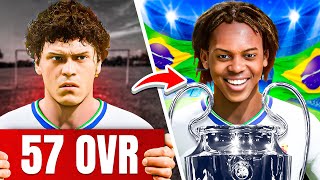 I Rebuild Using BRAZIL 🇧🇷 Youth Academy Only 😍 [upl. by Adair]