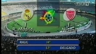 Mundial de Clubes FIFA 2000  Pênaltis RMadrid x Necaxa TVP1 Polônia [upl. by Annaegroeg]