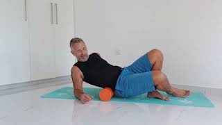 Foam rolling  myofascial release lower back Quadratus Lumborum  QL [upl. by Schuster]