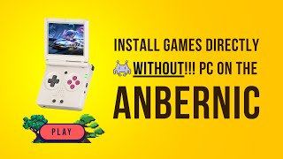 How To Install Game Roms Directly From Your Anbernic Devices [upl. by Nosnor]