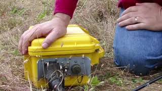 Seismic Refraction Training 10  Geode Seismograph Field Setup [upl. by Eignav]