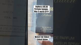 Sephora 9500 Sampler Was it worth it budgetperfumes perfumehaul perfumesampler perfumes [upl. by Hessler]