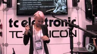 VoiceLive 2 performance Emma Hewitt NAMM 2013 [upl. by Nester416]