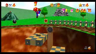 Super Mario 64 Widescreen Hack HD 1080p [upl. by Dygert]