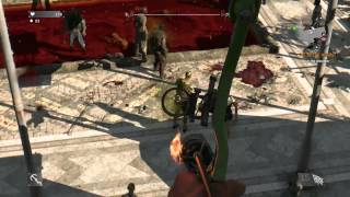 Dying Light  Bozak Bow Gameplay Electric Arrow amp Incendiary Arrow [upl. by Hplodur237]