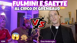 ALE DEI THE SHOW VS DON AMBROGIO FULMINI E SAETTE AL CIRCO DI GRENBAUD [upl. by Caz]