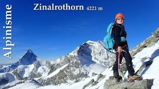 Alpinisme  Zinalrothorn 4221 m 82  le dernier 4000 [upl. by Murrell]