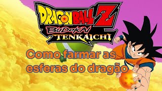 Dragon Ball Z Budokai Tenkaichi  Como farmar as esferas do dragão [upl. by Gipsy]