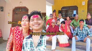 2081 Dashain Family Vlog 😍 [upl. by Nosac399]