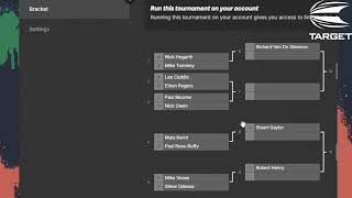 LIVE DARTS DRAW  Season 15 League Cup [upl. by Atikram]