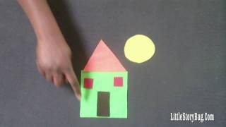 Felt Board Activity  The Shape Story  Littlestorybug [upl. by Suhsoj]