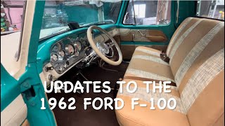 Updates to a 62 Ford F100 Part 5 Building a Console and New Bucket Seats [upl. by Dihahs]