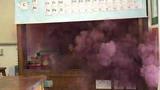 Detonating Nitrogen Triiodide NI3 [upl. by Fredel]