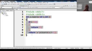 langage C  Cour 14 fonctions récursive [upl. by Latouche]