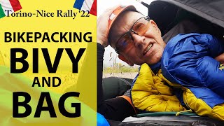 Bikepacking bivy  bivvy  bivi bags and sleeping bag [upl. by Noral]