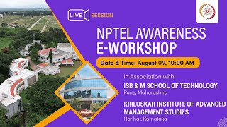 LIVENPTEL Awareness EWorkshop ISBampM School of Technology amp KIAMS [upl. by Euqor]