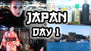 FIRST DAY IN JAPAN  ABANDONED ISLAND amp KIMONOS  Toxic Tears Vlog [upl. by Rehpinej]