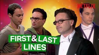 First and Last Lines Spoken By The Big Bang Theory Characters [upl. by Narruc]