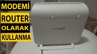 Zyxel İki Modemi Birbirine Bağlamak Kablolu Modemi Access Point  Router Olarak Kullanma 2021 [upl. by Noiraa612]