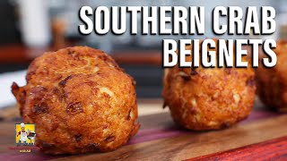 Southern Crab Beignets  Crab Balls [upl. by Gavriella]