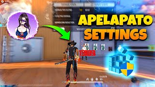 ApelapatoGo Apelapato Revealed His BEST Settings 🔥 [upl. by Llain737]