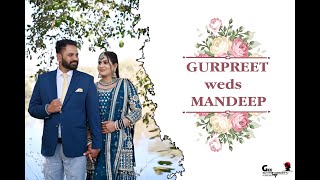 GURPREET WEDS MANDEEP  WEDDING CEREMONY  LIVE BY GEE SM PHOTOGRAPHY GHAL KALAN MOGA [upl. by Iat249]