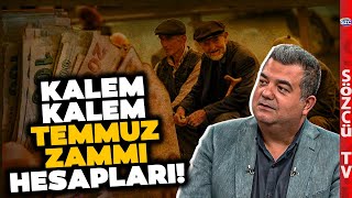 Temmuz En Düşük Emekli Maaş Kök Aylık Zammı ve Refah Payı SGK Uzmanı Hepsini Hesapladı [upl. by Katey271]