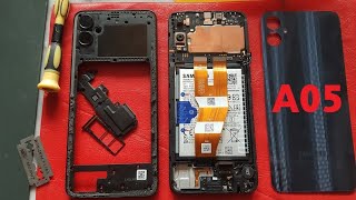 Samsung A05 SMA055f disassembly [upl. by Farnsworth]