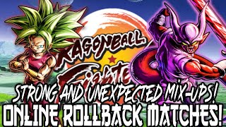 I WAS GETTING MIXED  Dragon Ball FighterZ PC ONLINE Rollback Matches [upl. by Nabroc]