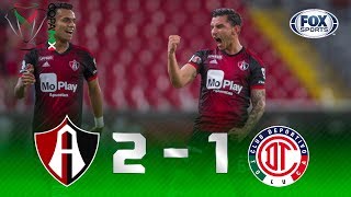 Atlas  Toluca 21  GOLES  Octavos de Final Ida  Copa MX [upl. by Thorncombe]