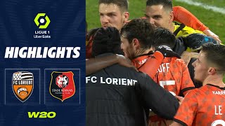 FC LORIENT  STADE RENNAIS FC 2  1  Highlights  FCL  SRFC  20222023 [upl. by Eneres986]