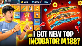 I Got New M1887 Fury Burst Gun Skin😍💎From Incubator  New MapEmotes Revealed😵 Garena Free Fire [upl. by Arten]