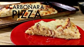 How to Make Carbonara Pizza [upl. by Aynna]