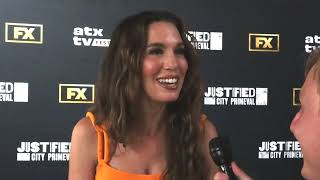 Christy Carlson Romano on ATX TV Festival red carpet  FOX 7 Austin [upl. by Assirak]