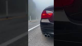 E90 GT3 RS Exhaust [upl. by Adikam]