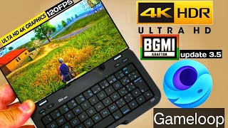 4k ULTRA HDR BGMI 35 GAMELOOP PC EMULATOR  Bgmi 35 ultra HDR 120fps in Gameloop emulator The5911 [upl. by Bella345]