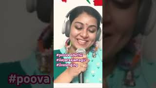 Poova eduthu oru maalai … ilayaraajamagic singerlife song tamilmovie shortstamil livesinging [upl. by Rodge]