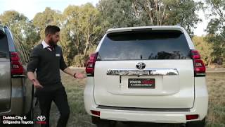 Toyota Prado Flat Tailgate Option [upl. by Hait]