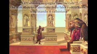 La calunnia  Sandro Botticelli 1496 [upl. by Idnam]