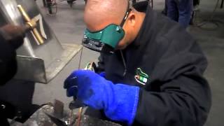 LATTC Vertical Welding [upl. by Naeloj]