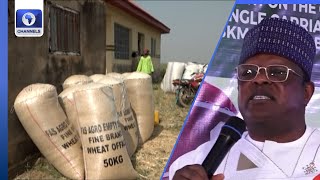 Benue Food Security Umahi Expresses Disappointment Over SulejaMinna Road More  Newsroom [upl. by Ling603]