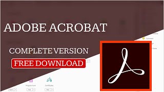 How to Download Adobe Acrobat Pro  How to Install Acrobat Pro  Adobe Acrobat Pro DC Reader 2024 [upl. by Sadirah661]