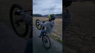 Riding Wheelies in Suncadia mtb suncadia [upl. by Kcaj]