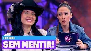 Ana Castela ENTREGA VERDADES no quadro de Tatá Werneck 😱  Lady Night  Multishow [upl. by Aihsiek]