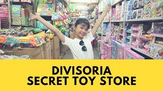 DIVISORIA SECRET TOY STORE  Keisha TV [upl. by Pegasus]