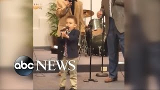 Boy Singing This Little Light of Mine Becomes a Viral Sensation [upl. by Kyrstin]