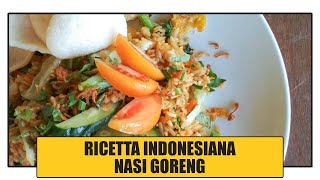 Ricetta NASI GORENG  Riso saltato allindonesiana [upl. by Kirit]