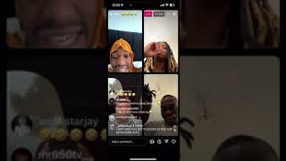 26ar KG Drench Crooklyn Cblu CC Show things get heavy pt 3 on ig live trending viral [upl. by Ayadahs]